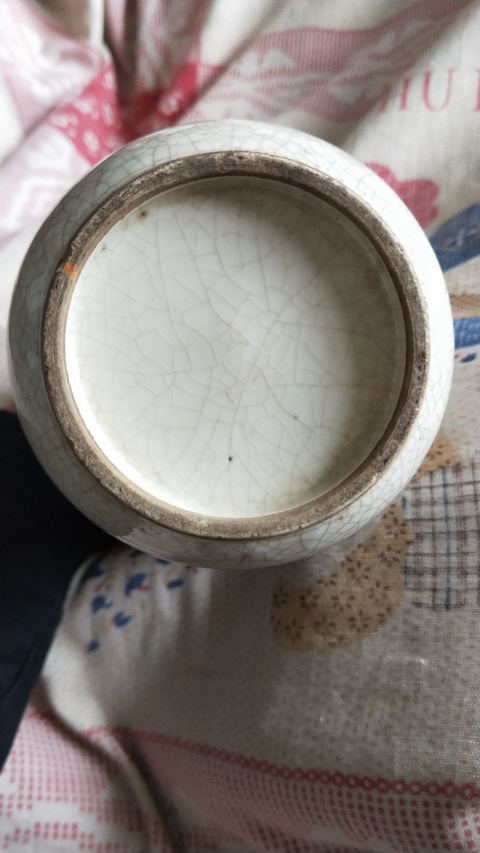 古玩陶瓷哥釉瓶標本拍賣，當前價格5000元