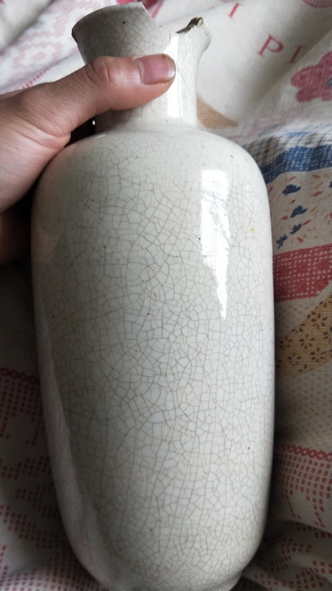 古玩陶瓷哥釉瓶標本拍賣，當前價格5000元