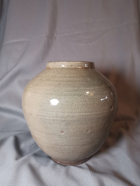 古玩陶瓷青白釉罐拍賣，當前價格4000元