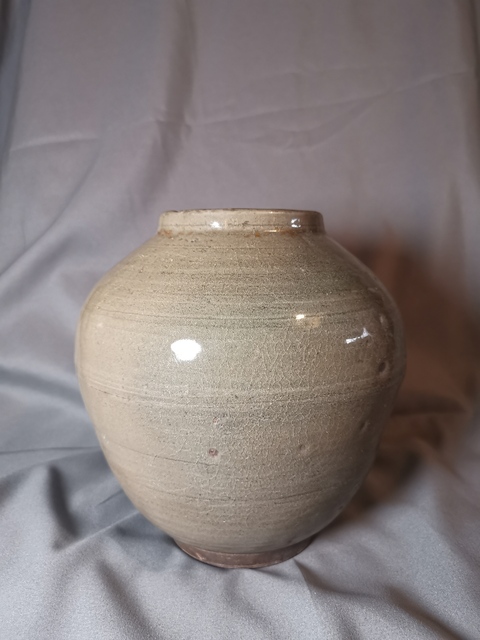 古玩陶瓷青白釉罐拍賣，當前價格4000元