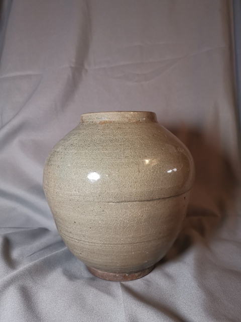 古玩陶瓷青白釉罐拍賣，當前價格4000元