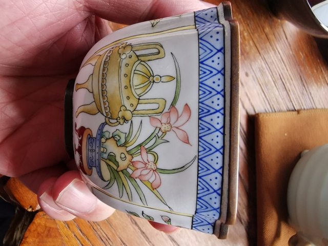 古玩陶瓷倭角杯拍賣，當前價格7080元