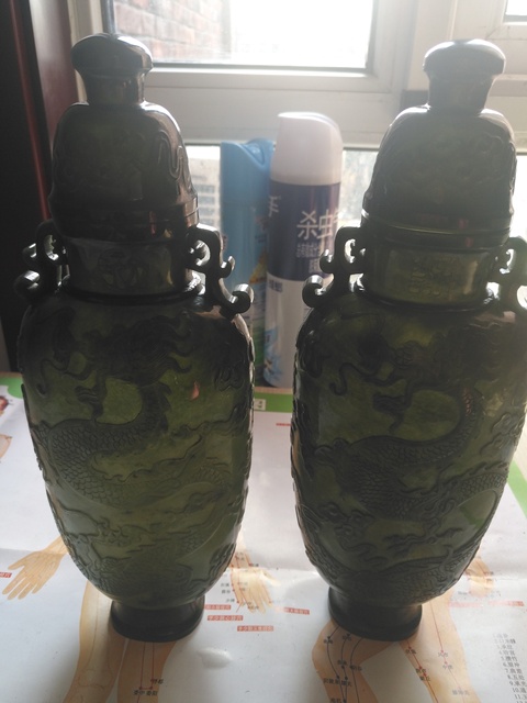 古玩玉器玉觀賞瓶拍賣，當前價格6000元