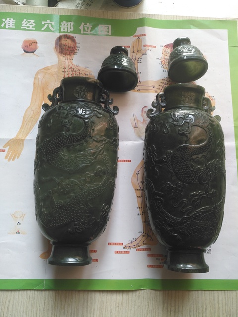 古玩玉器玉觀賞瓶拍賣，當前價格6000元