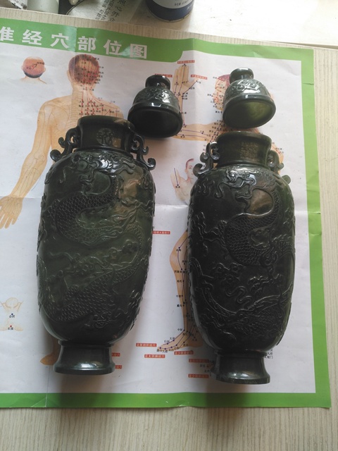 古玩玉器玉觀賞瓶拍賣，當前價格6000元