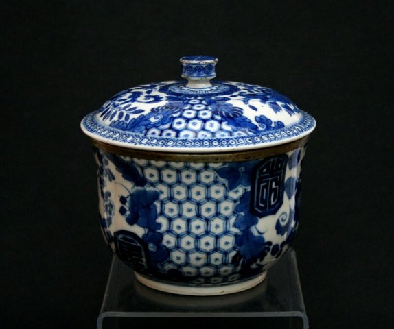 古玩陶瓷青花蓋缸拍賣，當前價格6000元