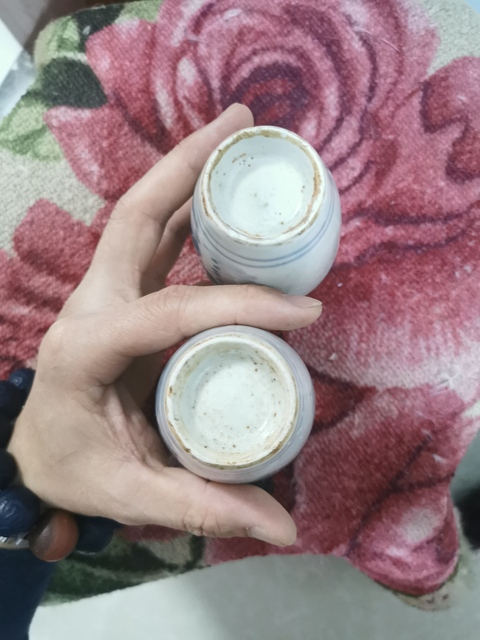 古玩陶瓷青花花卉小瓶拍賣，當前價格12000元