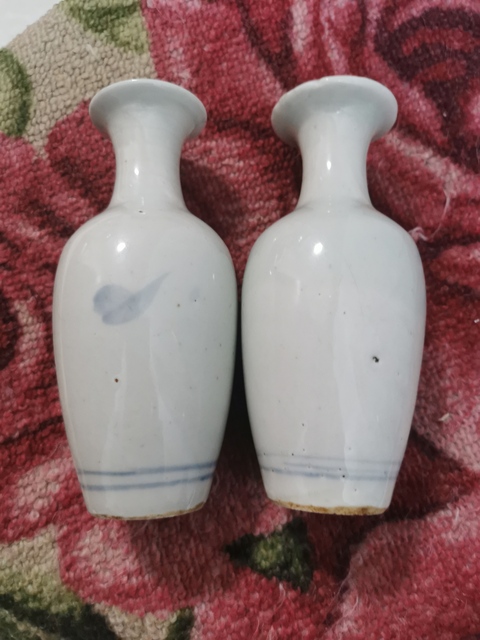 古玩陶瓷青花花卉小瓶拍賣，當前價格12000元