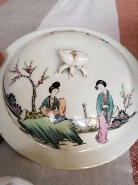 古玩陶瓷四系粥罐拍賣，當(dāng)前價格4000元