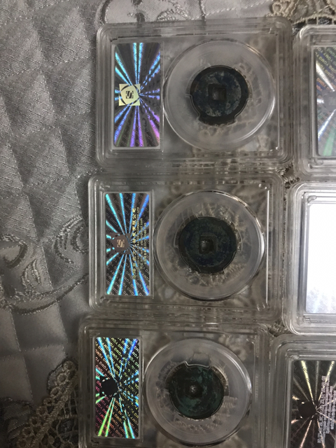 古玩錢幣洪德通寶等六枚拍賣，當前價格420元