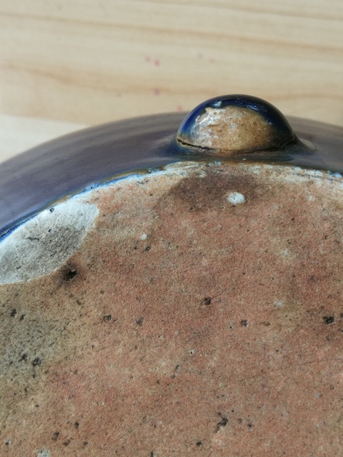 古玩陶瓷藍釉三足缽式爐拍賣，當前價格12800元