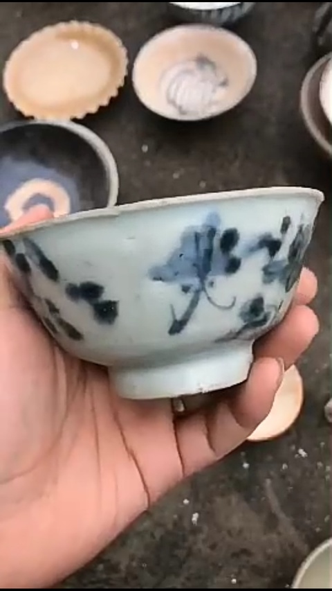 古玩陶瓷青花碗拍賣，當(dāng)前價格9000元