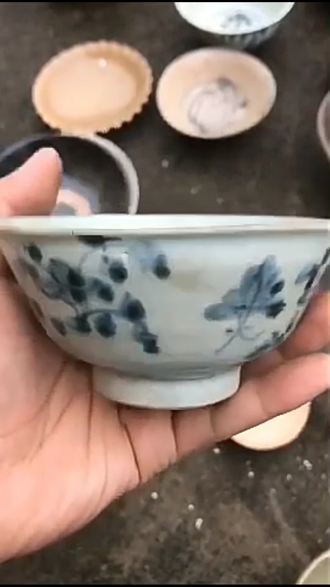 古玩陶瓷青花碗拍賣，當(dāng)前價格9000元