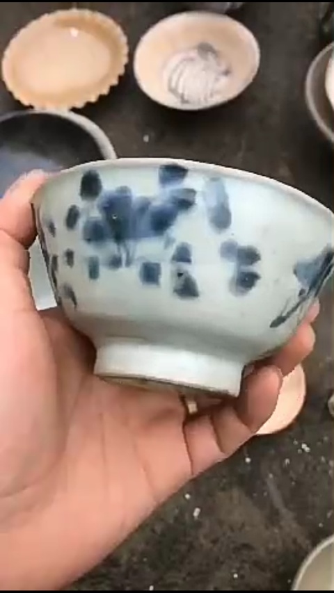 古玩陶瓷青花碗拍賣，當(dāng)前價格9000元