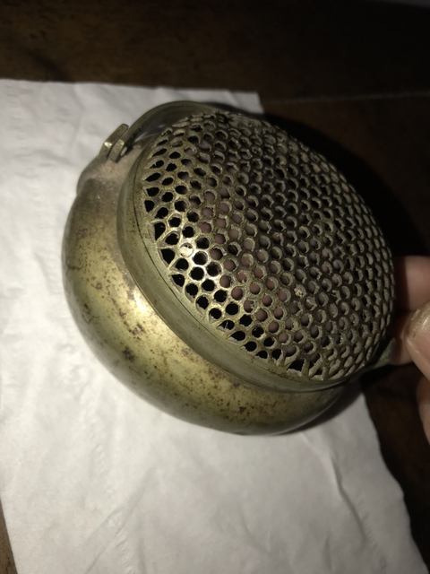 古玩陶瓷銅手爐拍賣，當前價格8000元