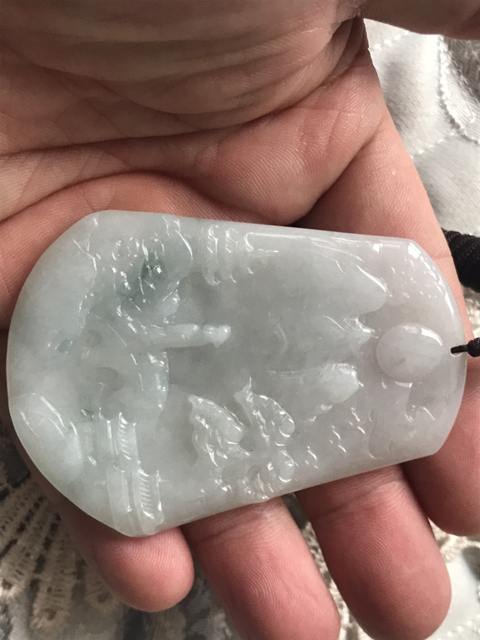 古玩玉器山水牌子拍賣，當前價格520元