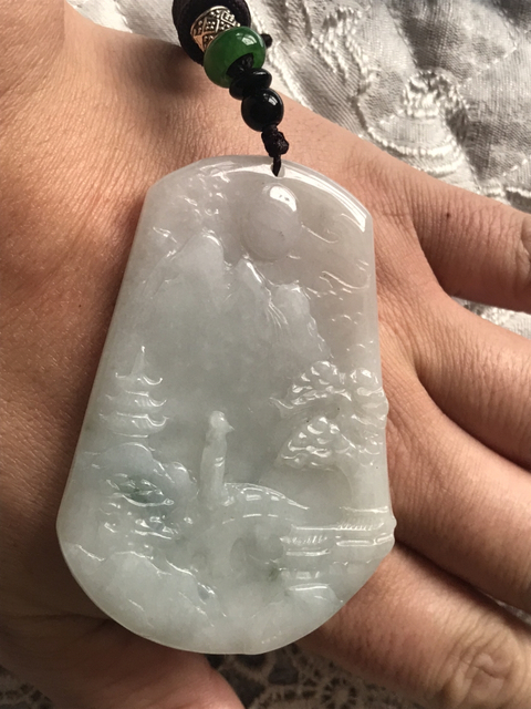 古玩玉器山水牌子拍賣，當前價格520元