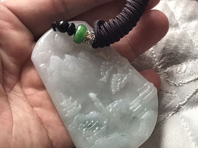 古玩玉器山水牌子拍賣，當前價格520元