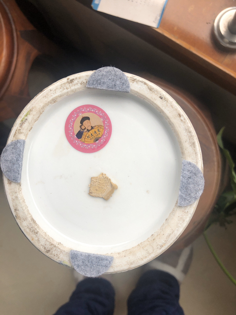 古玩陶瓷綠彩龍紋帽筒拍賣，當前價格10000元