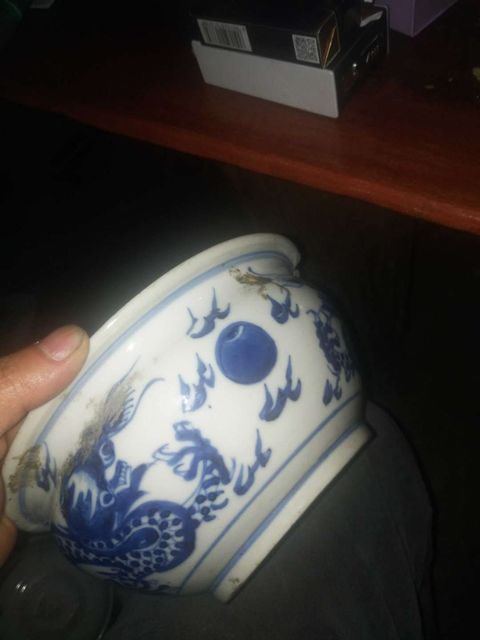 古玩陶瓷圈足爐拍賣，當(dāng)前價(jià)格8000元