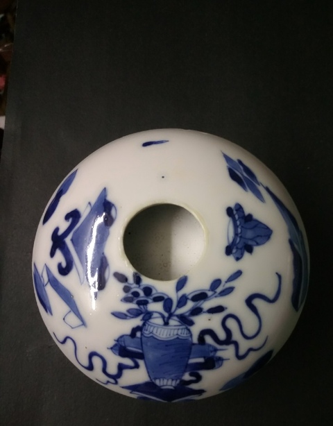 古玩陶瓷博古圖青花水呈拍賣，當前價格9080元