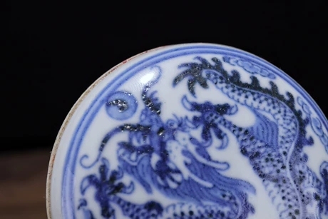 古玩陶瓷印泥盒拍賣，當前價格9000元