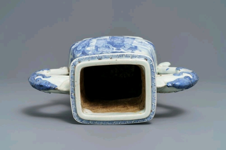 古玩陶瓷雙螭耳尊拍賣，當前價格13800元