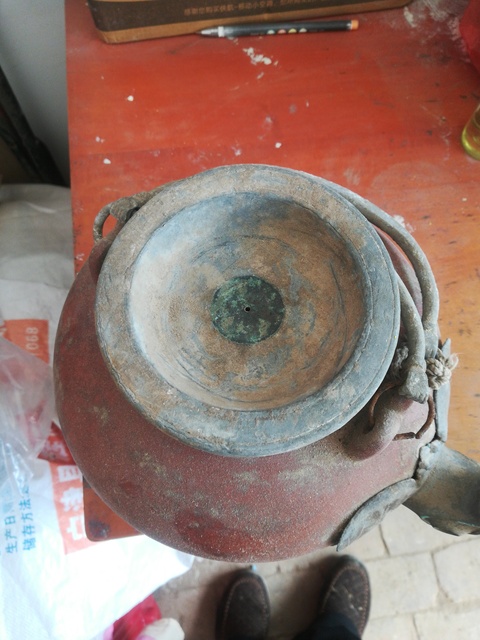 古玩陶瓷紫砂包錫壺拍賣，當前價格6580元