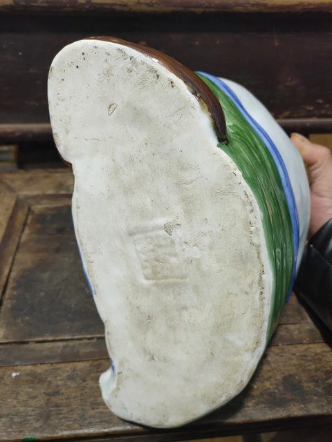 古玩陶瓷彌勒佛瓷塑像拍賣，當(dāng)前價(jià)格13900元