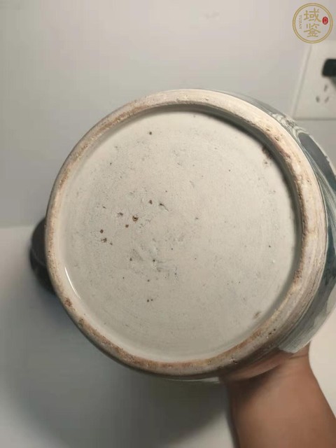 古玩陶瓷青花松竹梅紋罐拍賣，當前價格4000元