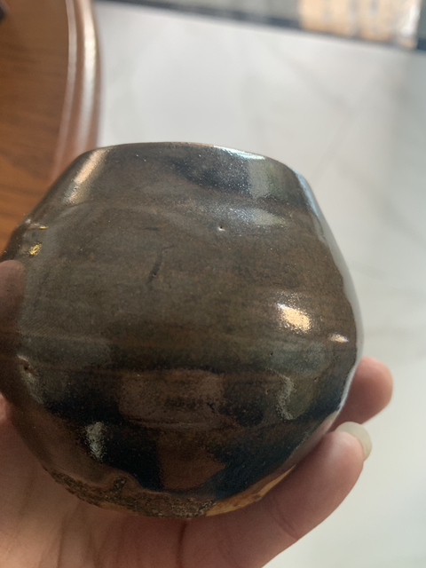 古玩陶瓷雞心罐拍賣，當(dāng)前價(jià)格2000元