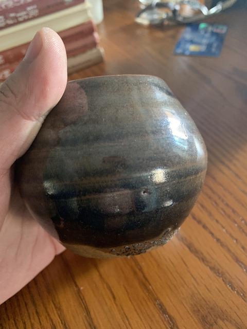 古玩陶瓷雞心罐拍賣，當(dāng)前價(jià)格2000元