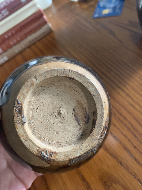 古玩陶瓷雞心罐拍賣，當(dāng)前價(jià)格2000元