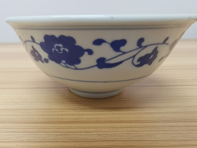 古玩陶瓷景德鎮(zhèn) 青花碗拍賣，當(dāng)前價(jià)格80元