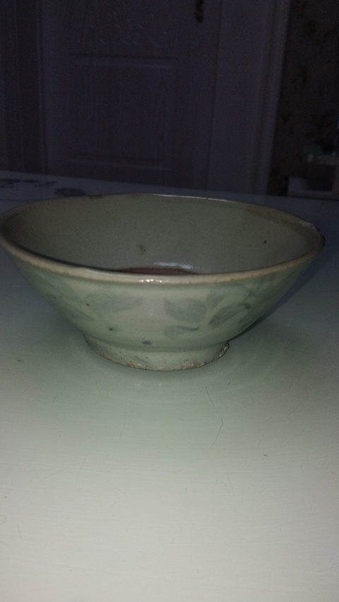 古玩陶瓷青花花卉紋碗拍賣，當前價格6800元