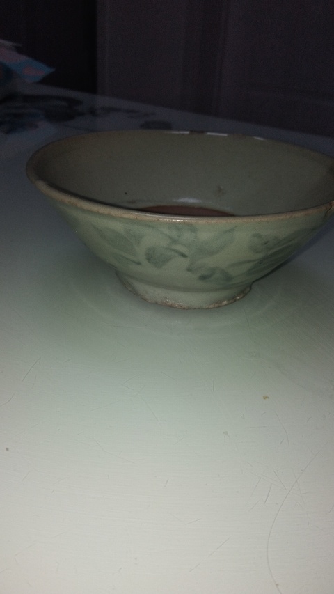 古玩陶瓷青花花卉紋碗拍賣，當前價格6800元