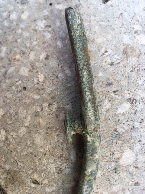 古玩陶瓷**帶鉤拍賣，當前價格8200元