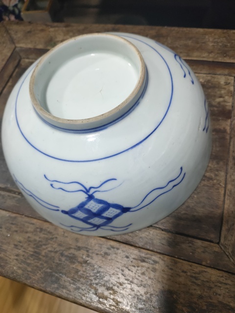 古玩陶瓷青花山水紋碗拍賣，當前價格3000元