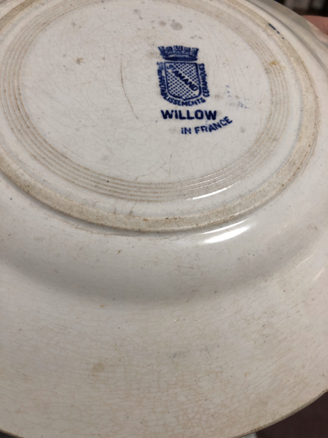 古玩陶瓷青花大盤拍賣，當(dāng)前價格6000元