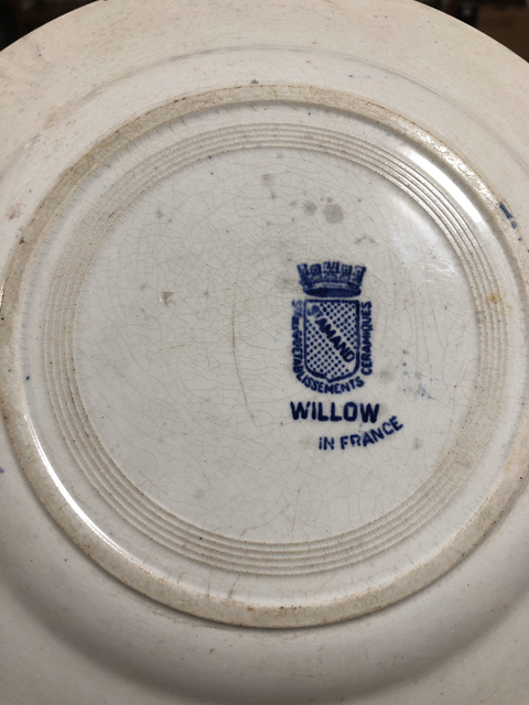 古玩陶瓷青花大盤拍賣，當(dāng)前價格6000元