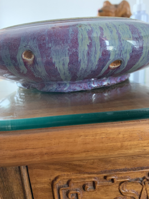 古玩陶瓷窯變釉洗拍賣，當前價格6000元