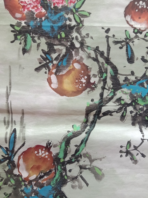 古玩字畫(huà)劉萬(wàn)鳴《碩果豐盈》拍賣(mài),當(dāng)前價(jià)格12000元