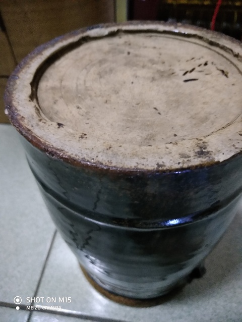 古玩陶瓷黑釉罐拍賣，當(dāng)前價(jià)格11200元