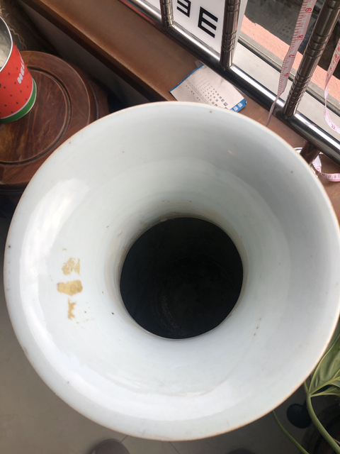 古玩陶瓷粉彩“三公圖”紋瓶拍賣，當前價格3000元