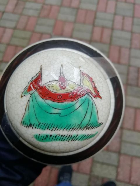 古玩陶瓷哥釉五彩罐拍賣，當前價格14800元