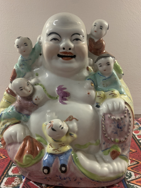 古玩陶瓷五子鬧佛拍賣(mài)，當(dāng)前價(jià)格6000元