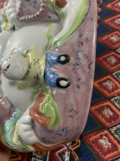 古玩陶瓷五子鬧佛拍賣(mài)，當(dāng)前價(jià)格6000元