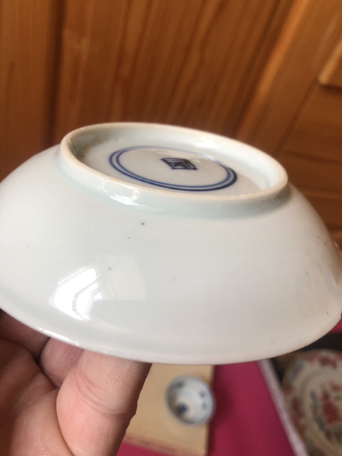 古玩陶瓷青花杯盤拍賣，當前價格6800元