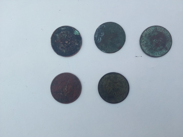 古玩錢幣十文銅幣一組5枚拍賣，當(dāng)前價格1000元