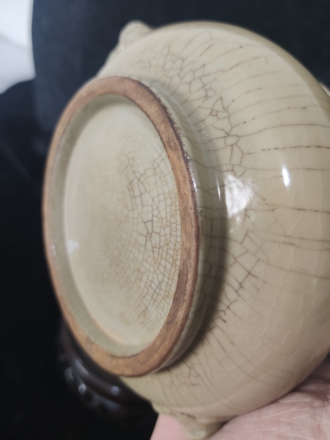 古玩陶瓷白釉輔首爐拍賣，當前價格6000元